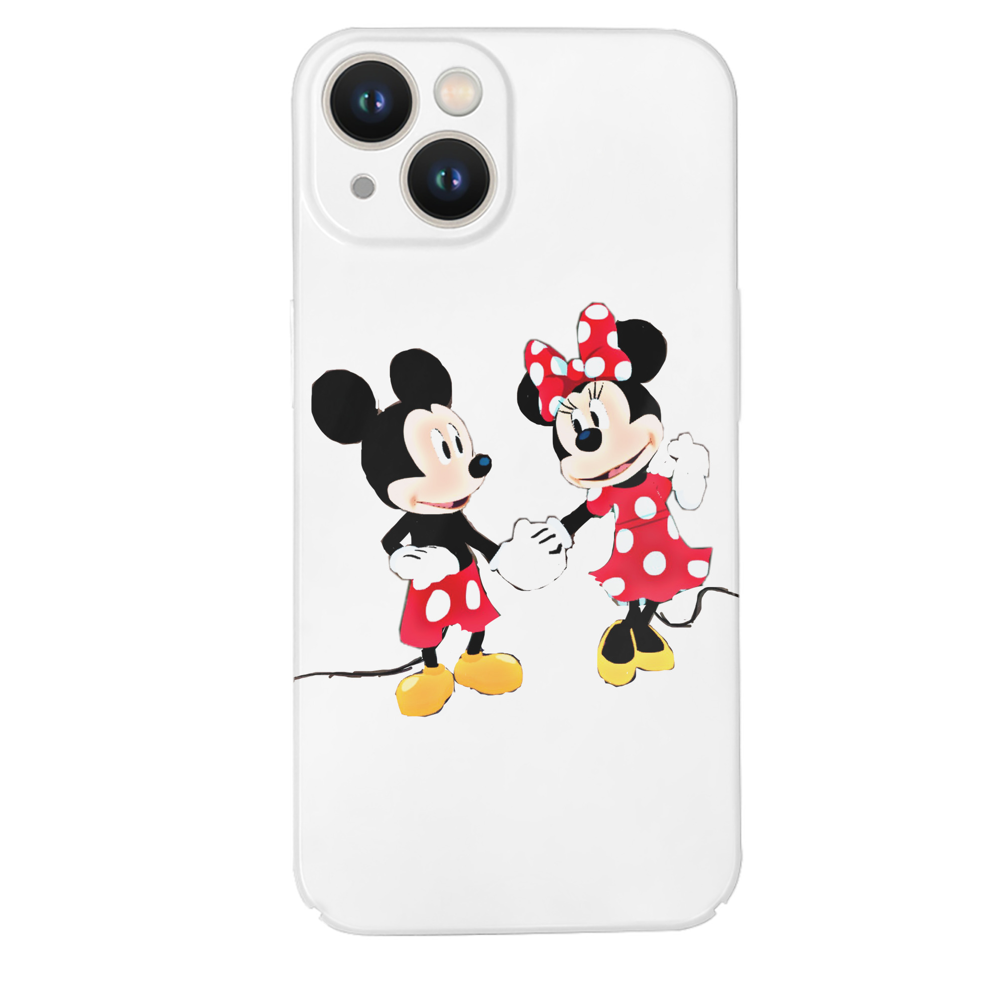 （画像用） ミッキーマウス Mickey Mouse 【iPhone 14シリーズ対応】ハードケース