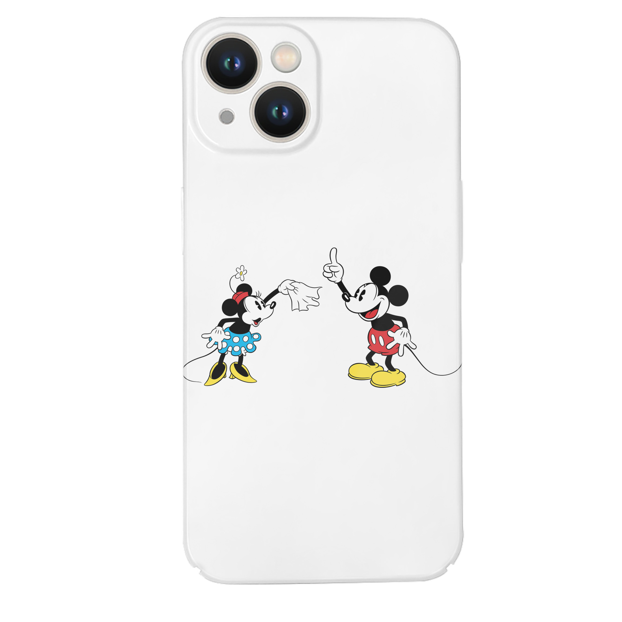 （画像用） ミッキーマウス Mickey Mouse 【iPhone 14シリーズ対応】ハードケース