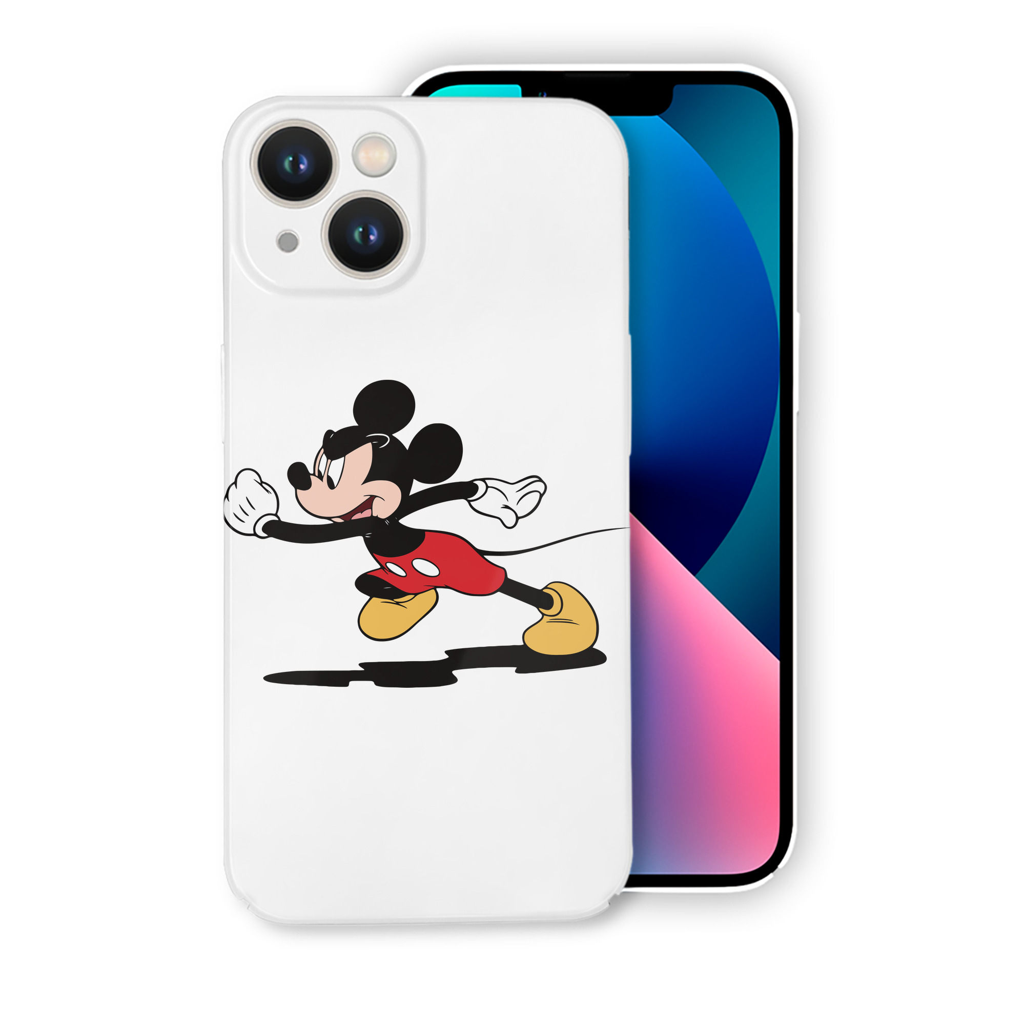 （画像用） ミッキーマウス Mickey Mouse 【iPhone 14シリーズ対応】ハードケース