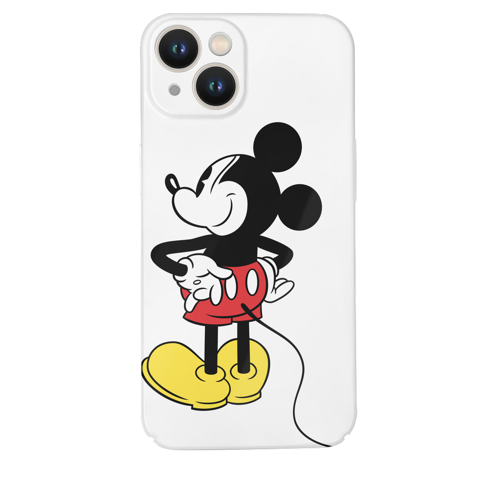 （画像用） ミッキーマウス Mickey Mouse 【iPhone 14シリーズ対応】ハードケース