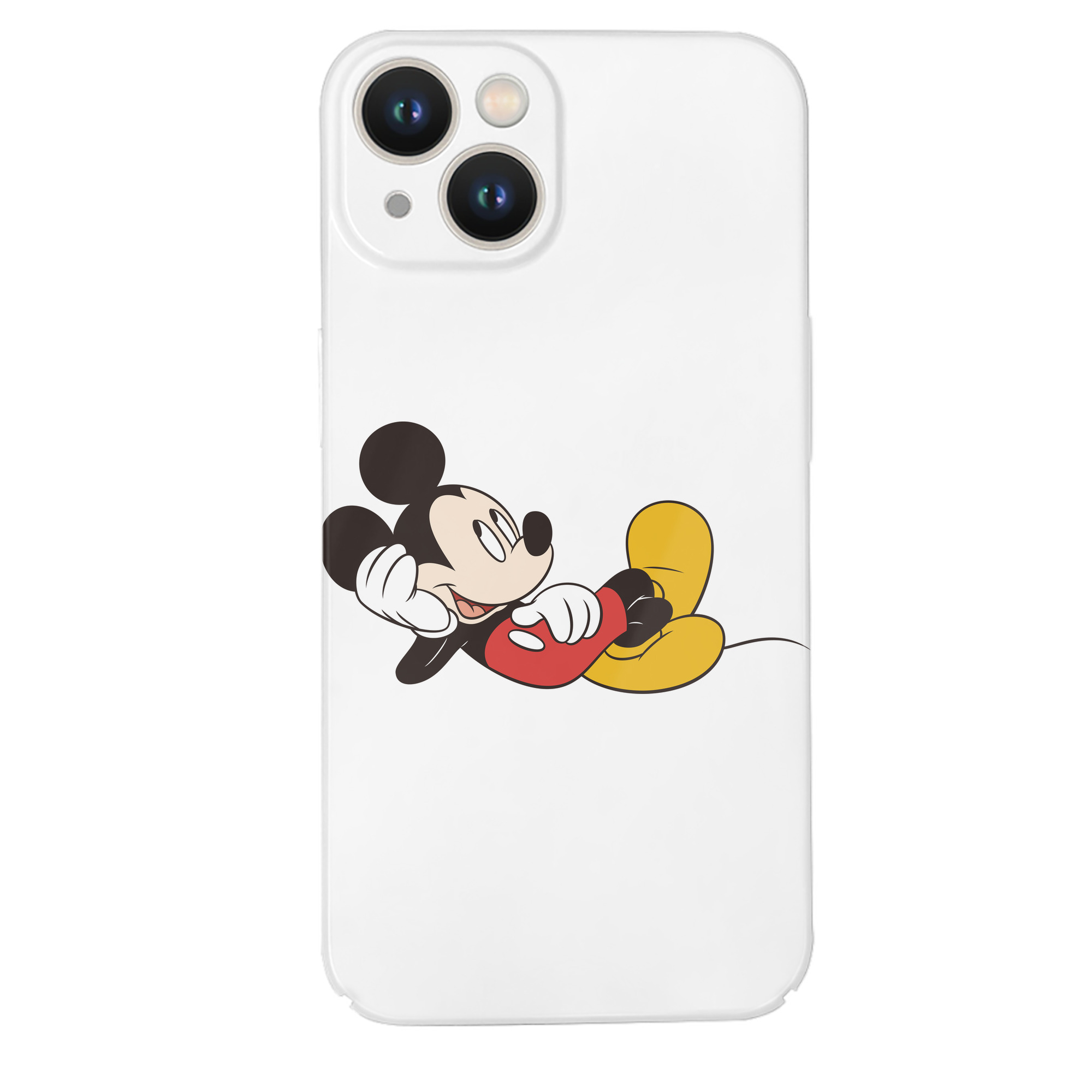 （画像用） ミッキーマウス Mickey Mouse 【iPhone 14シリーズ対応】ハードケース