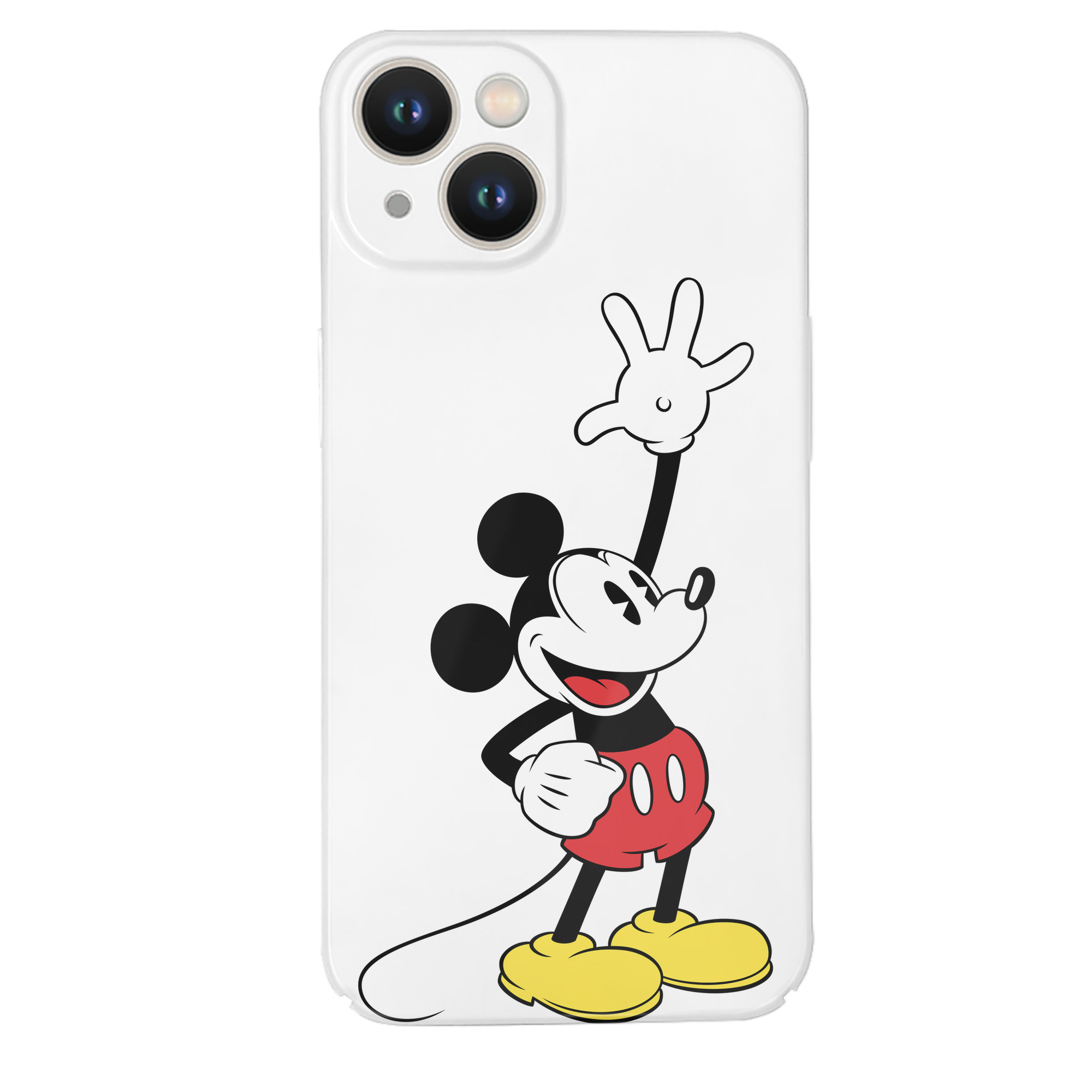 （画像用） ミッキーマウス Mickey Mouse 【iPhone 14シリーズ対応】ハードケース