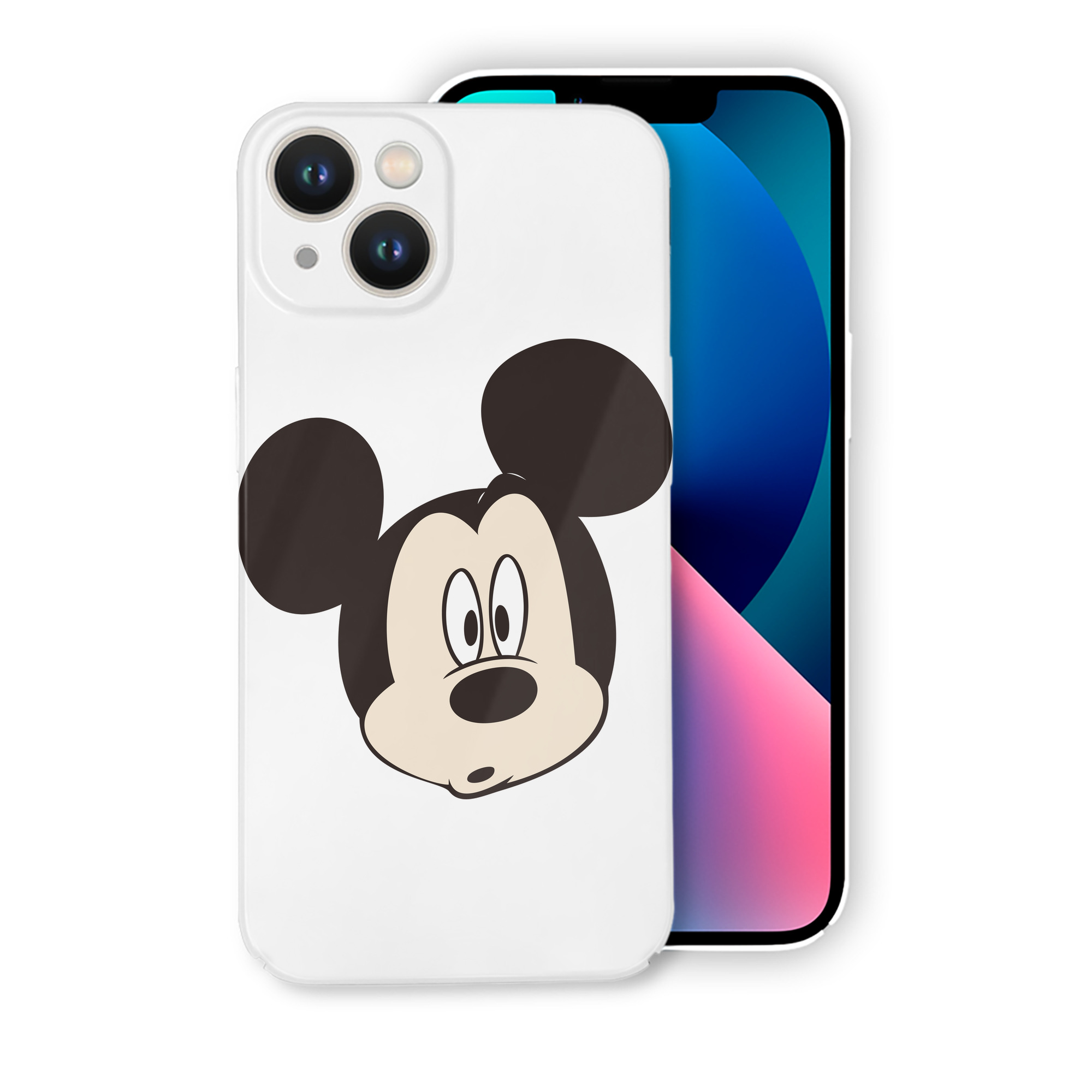 （画像用） ミッキーマウス Mickey Mouse 【iPhone 14シリーズ対応】ハードケース