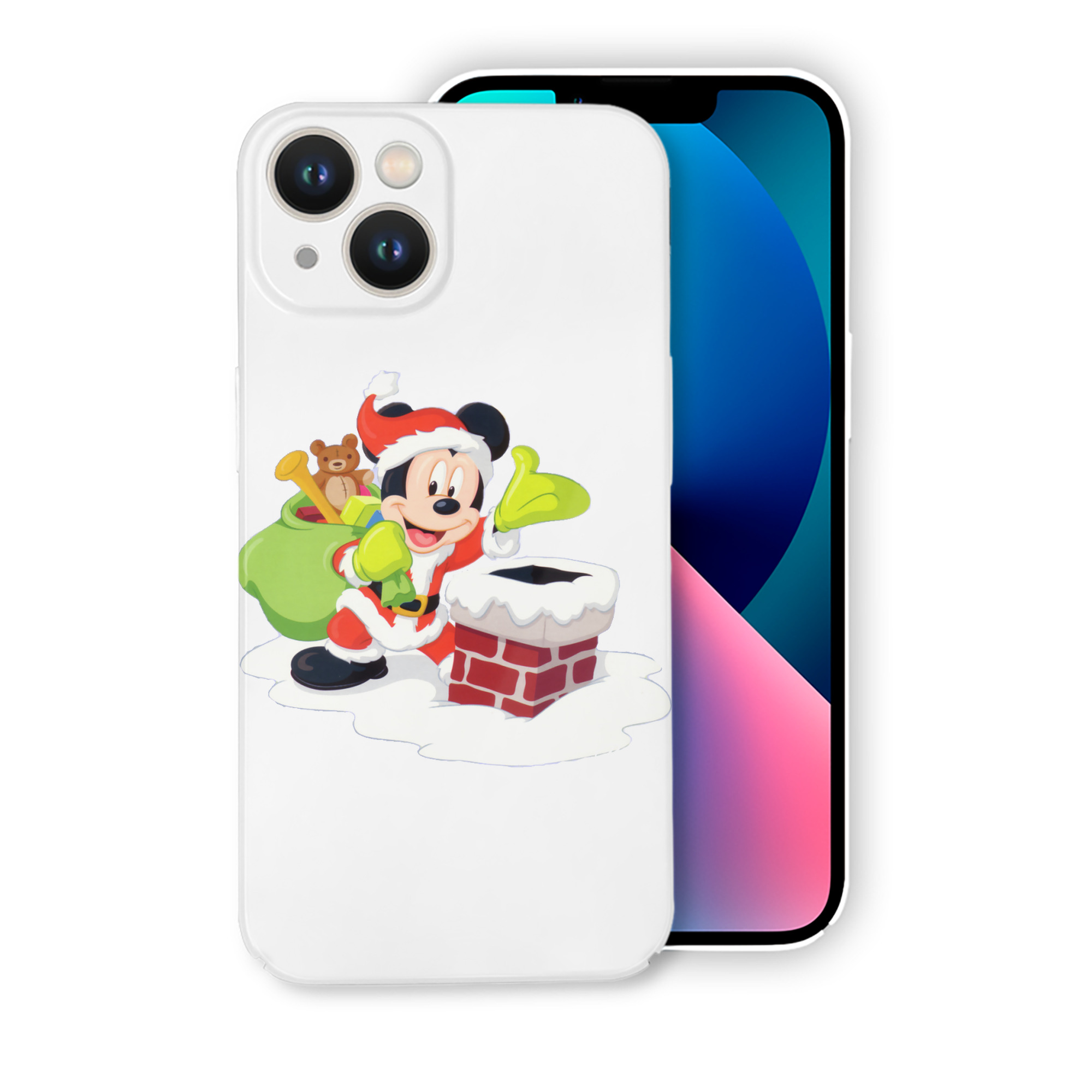 （画像用） ミッキーマウス Mickey Mouse 【iPhone 14シリーズ対応】ハードケース