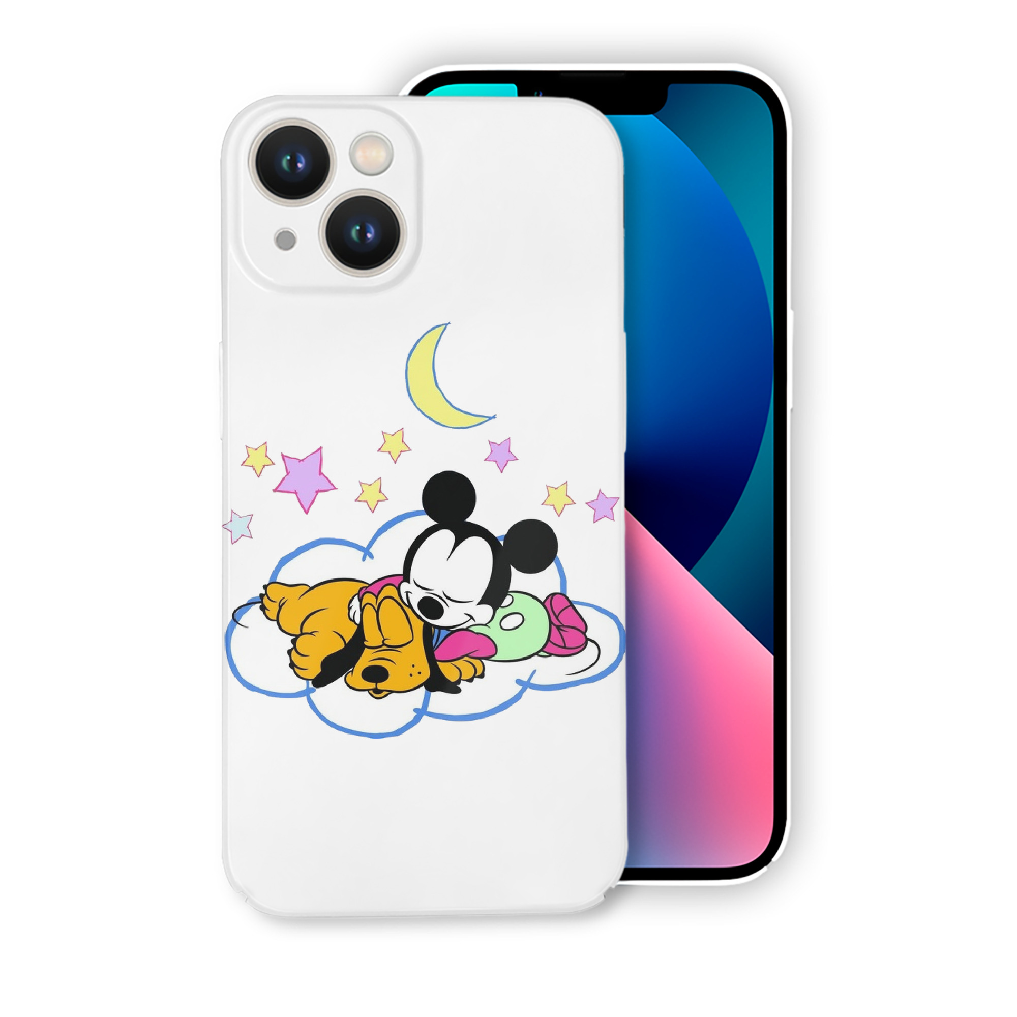 （画像用） ミッキーマウス Mickey Mouse 【iPhone 14シリーズ対応】ハードケース