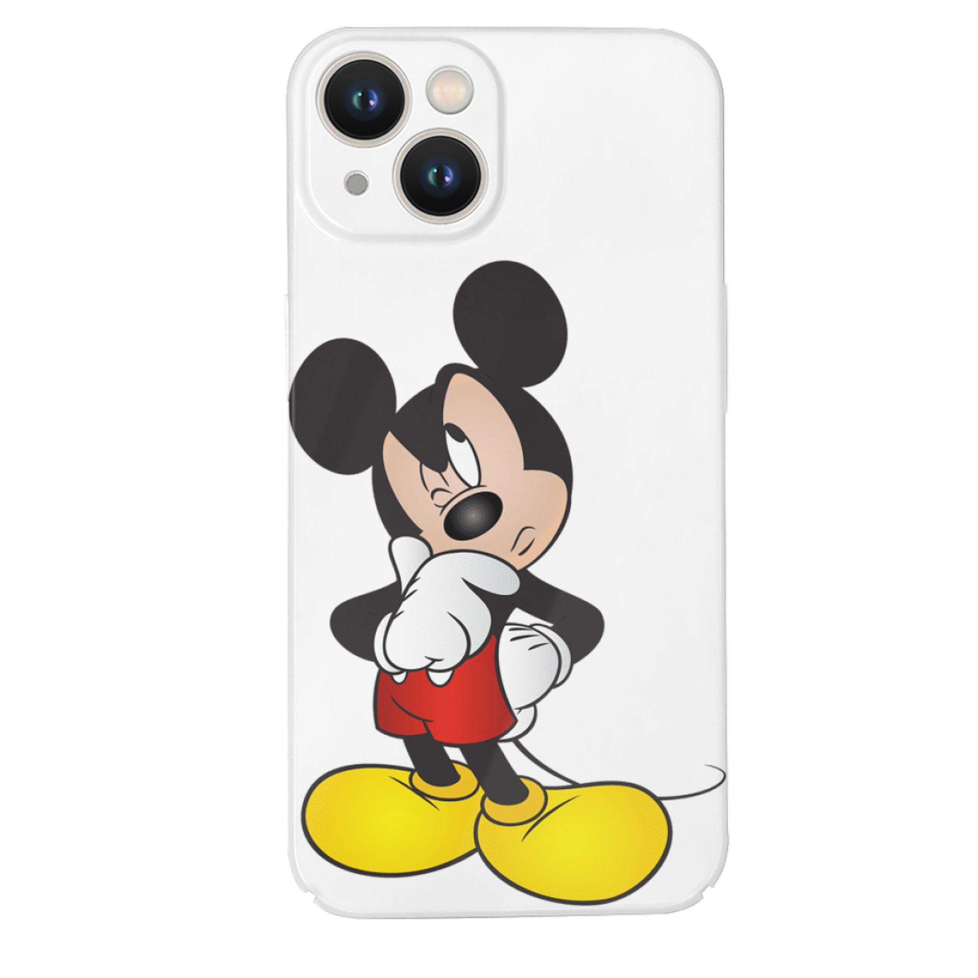 （画像用） ミッキーマウス Mickey Mouse 【iPhone 14シリーズ対応】ハードケース