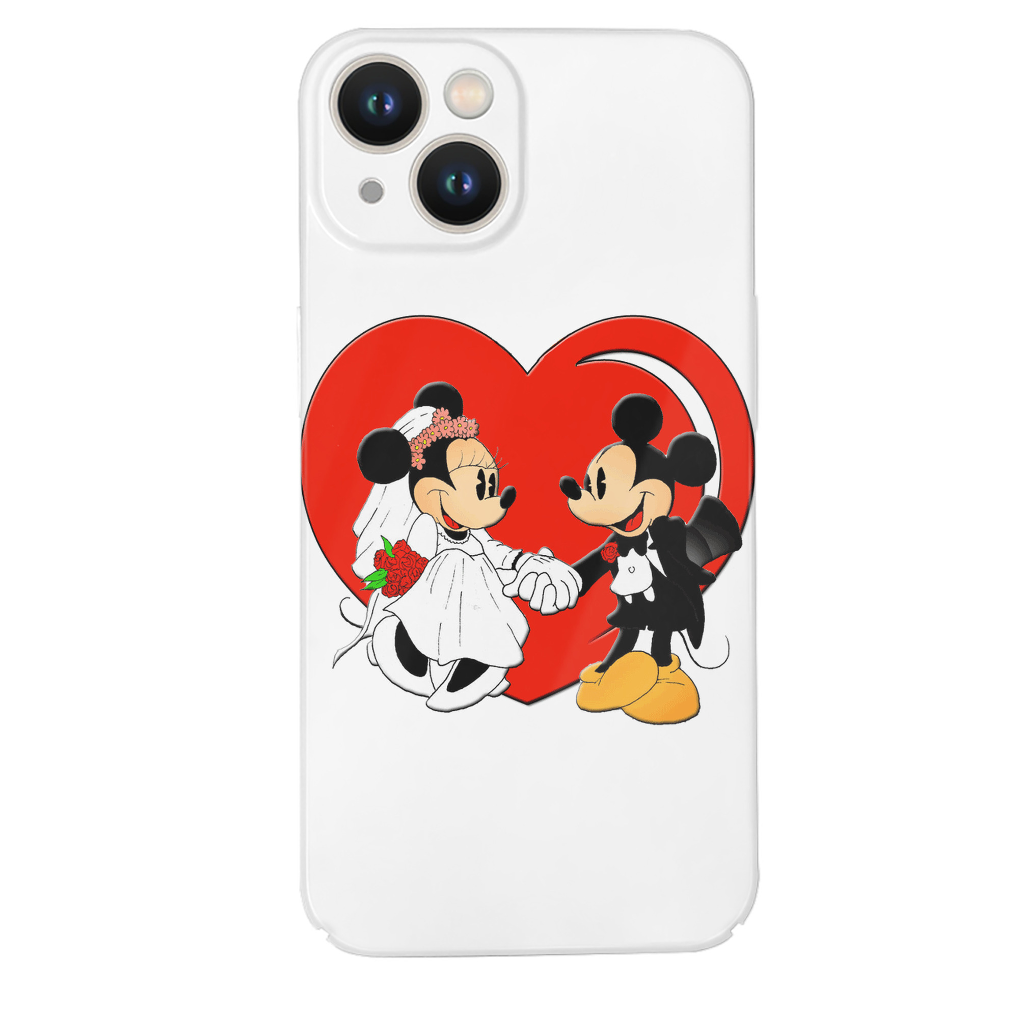 （画像用） ミッキーマウス Mickey Mouse 【iPhone 14シリーズ対応】ハードケース