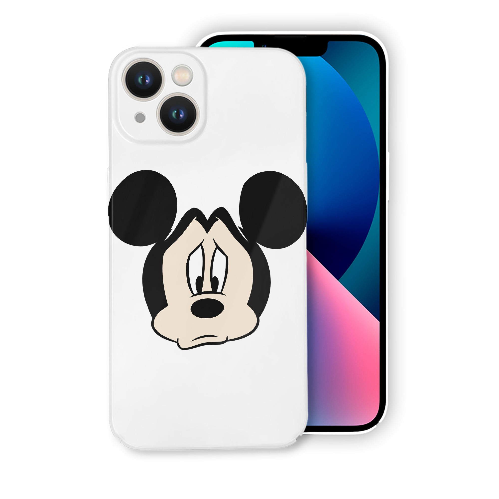 （画像用） ミッキーマウス Mickey Mouse 【iPhone 14シリーズ対応】ハードケース