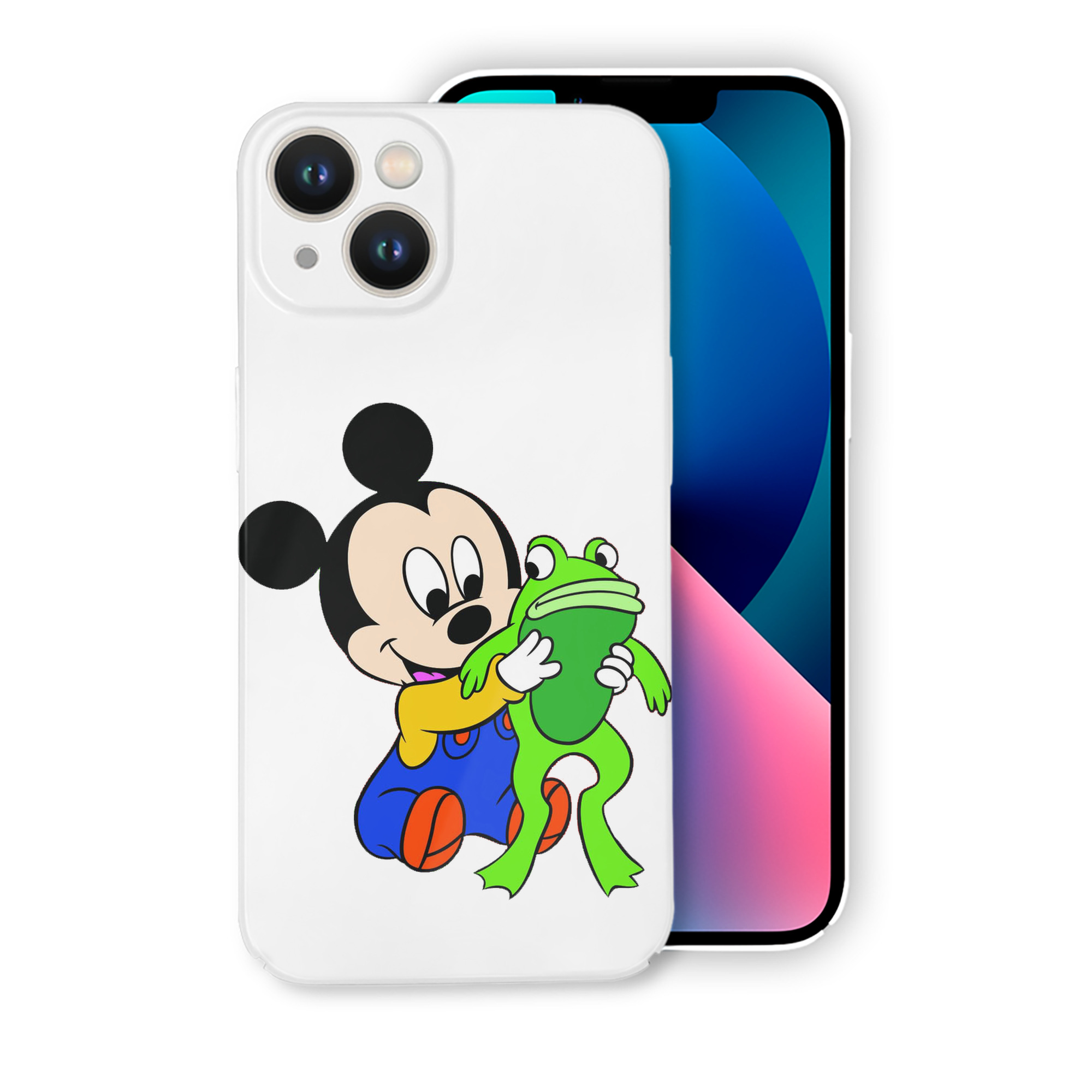 （画像用） ミッキーマウス Mickey Mouse 【iPhone 14シリーズ対応】ハードケース