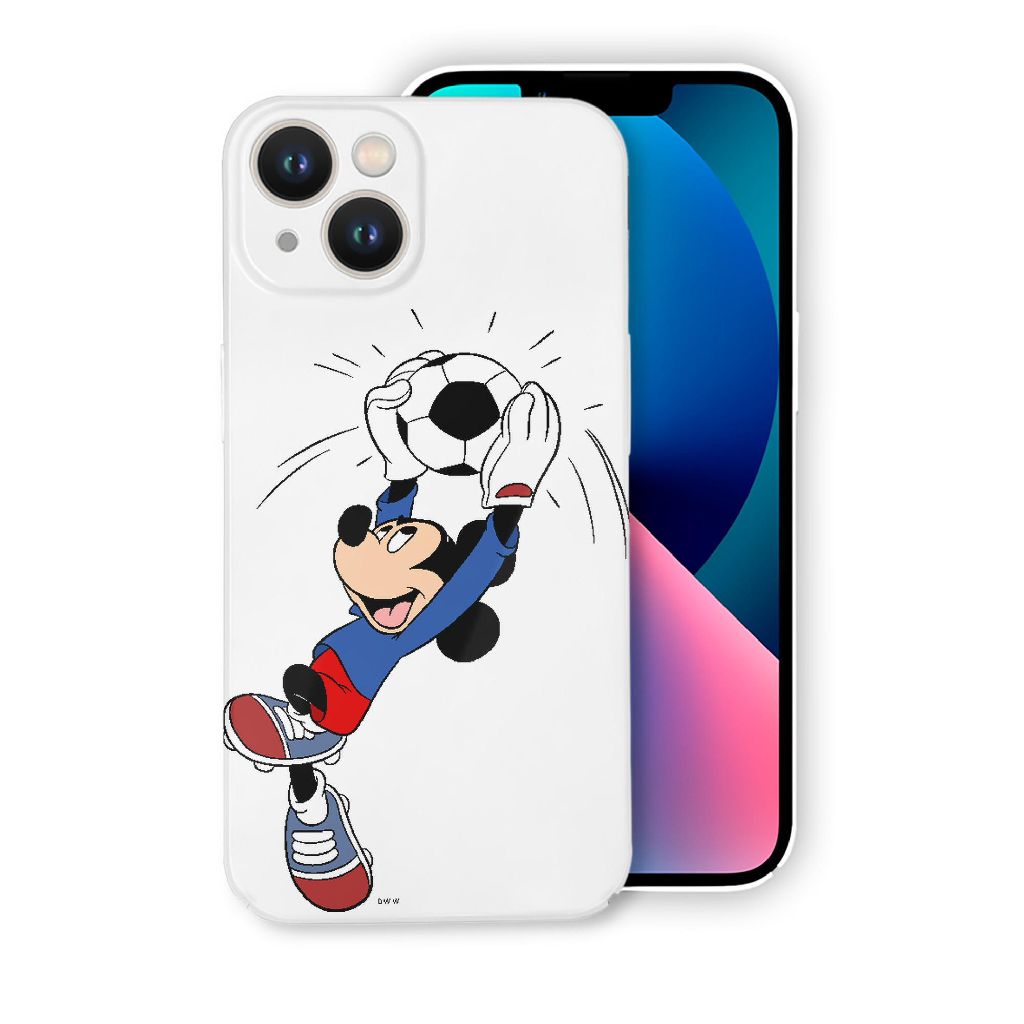 （画像用） ミッキーマウス Mickey Mouse 【iPhone 14シリーズ対応】ハードケース