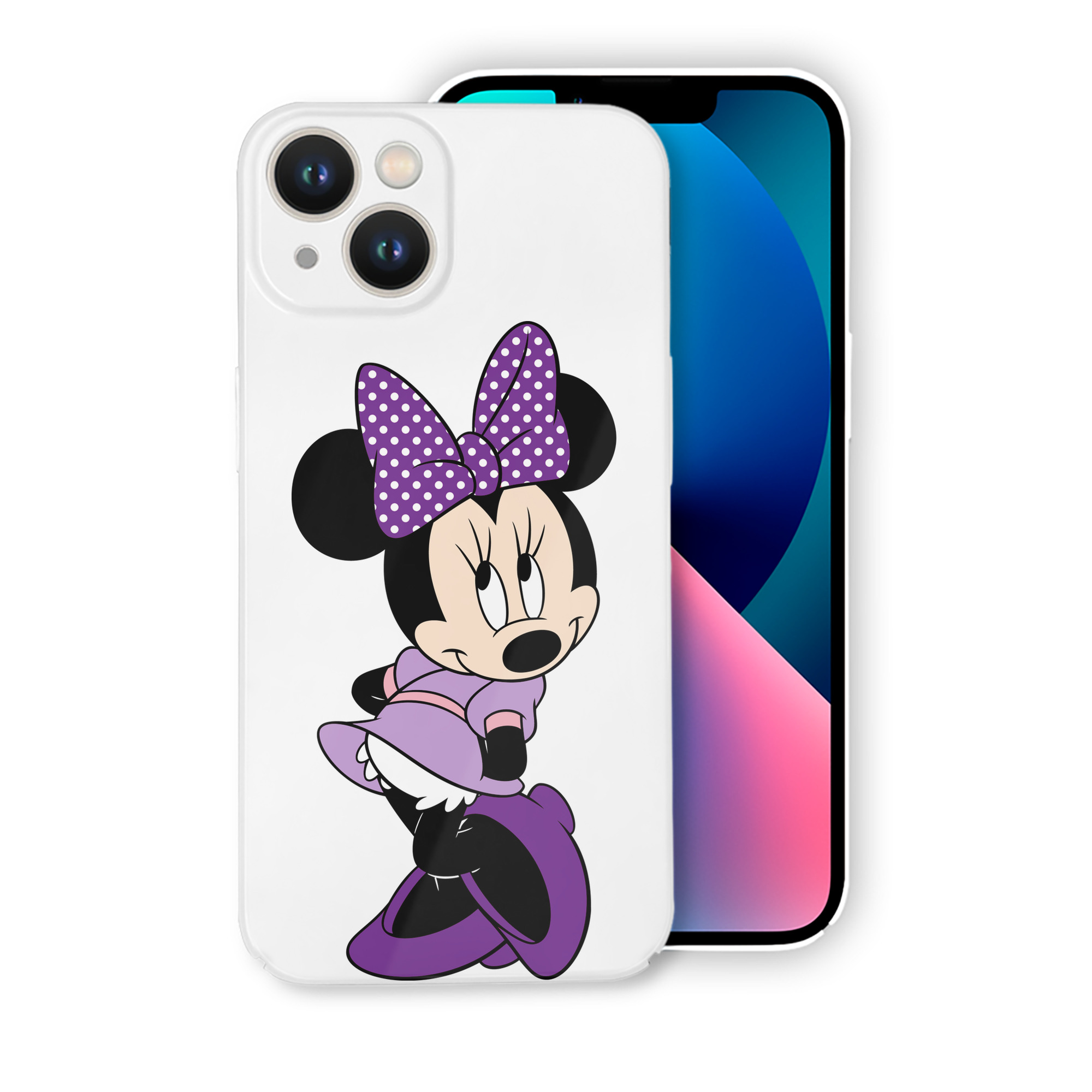 （画像用） ミッキーマウス Mickey Mouse 【iPhone 14シリーズ対応】ハードケース