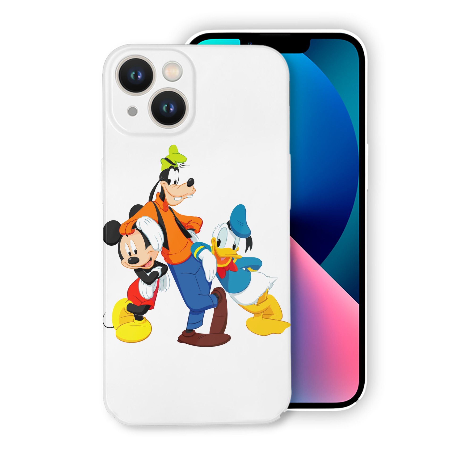 （画像用） ミッキーマウス Mickey Mouse 【iPhone 14シリーズ対応】ハードケース