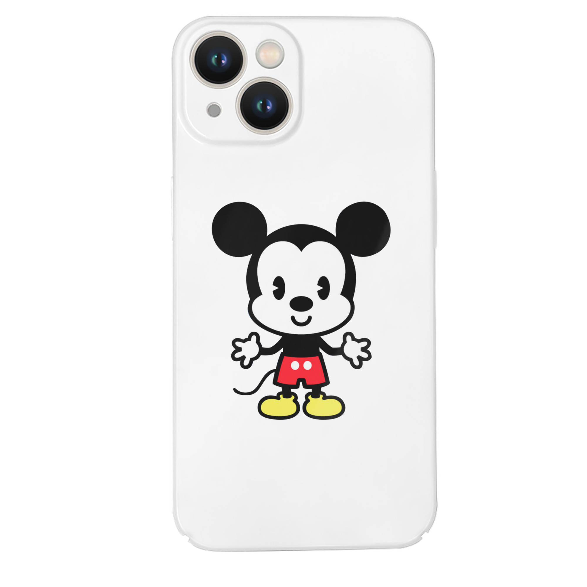 （画像用） ミッキーマウス Mickey Mouse 【iPhone 14シリーズ対応】ハードケース