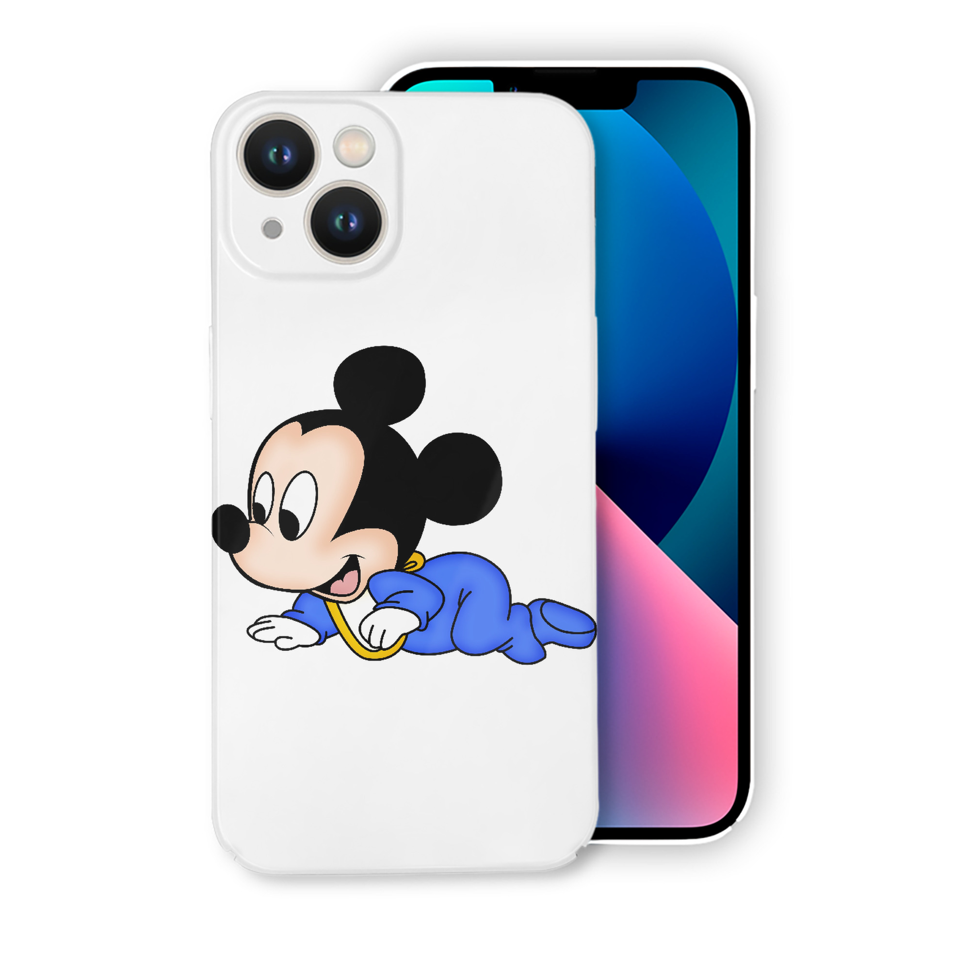 （画像用） ミッキーマウス Mickey Mouse 【iPhone 14シリーズ対応】ハードケース
