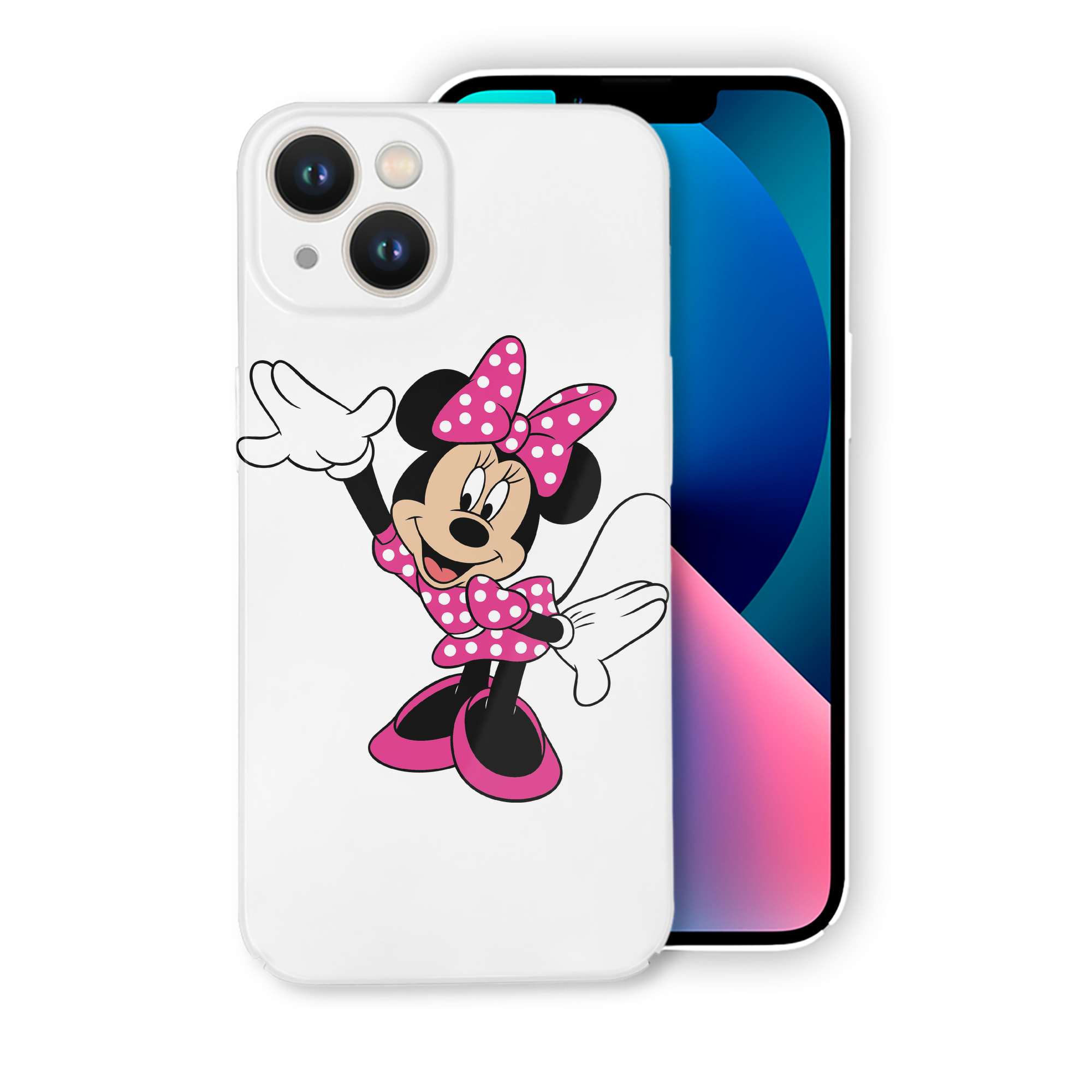 （画像用） ミッキーマウス Mickey Mouse 【iPhone 14シリーズ対応】ハードケース