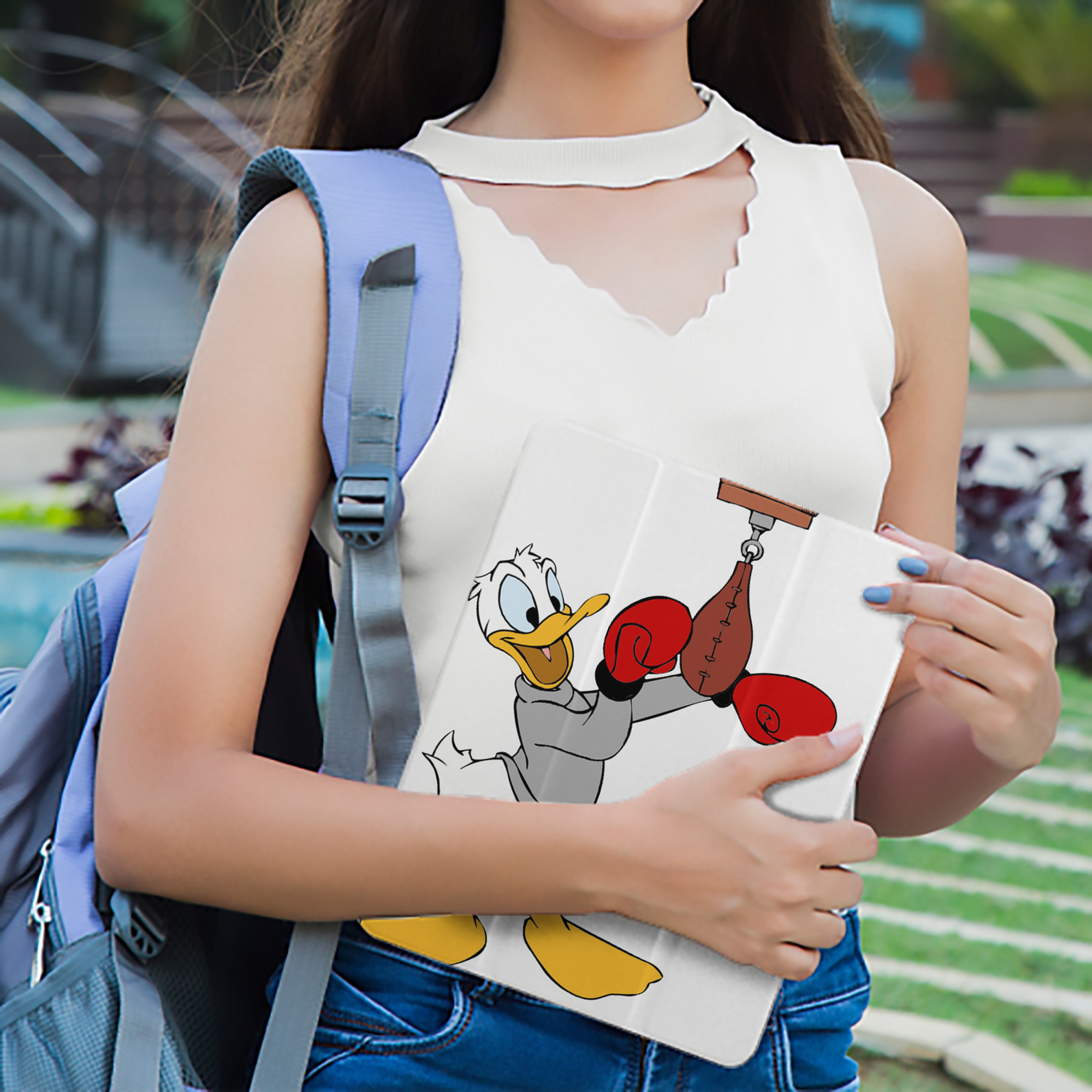 ミッキーマウス Mickey Mouse IPad ケース ペン収納付き 三つ折りスタンド PUレザー×シリコン 対応機種9.5/10.5/10.9インチ