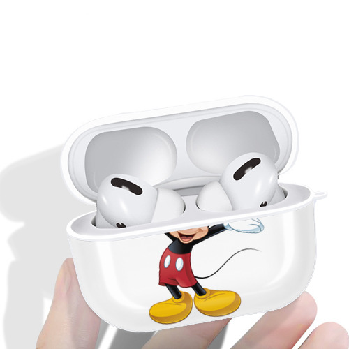 ミッキーマウス Mickey Mouse 【AirPods Pro用】ハードシェル保護ケース 耐衝撃・防指紋・カラビナ付き商品仕様