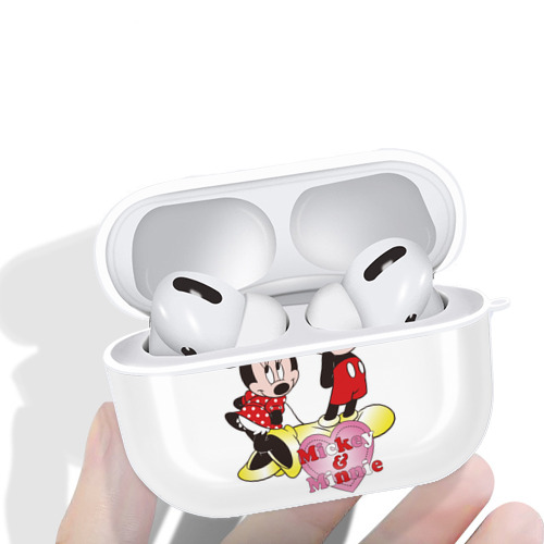 ミッキーマウス Mickey Mouse 【AirPods Pro用】ハードシェル保護ケース 耐衝撃・防指紋・カラビナ付き商品仕様