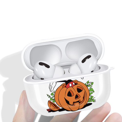 ミッキーマウス Mickey Mouse 【AirPods Pro用】ハードシェル保護ケース 耐衝撃・防指紋・カラビナ付き商品仕様