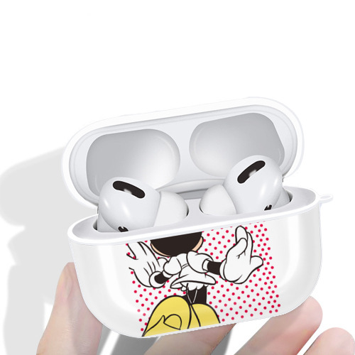 ミッキーマウス Mickey Mouse 【AirPods Pro用】ハードシェル保護ケース 耐衝撃・防指紋・カラビナ付き商品仕様