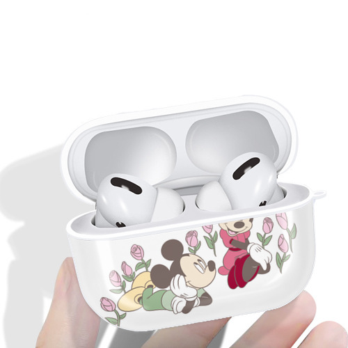 ミッキーマウス Mickey Mouse 【AirPods Pro用】ハードシェル保護ケース 耐衝撃・防指紋・カラビナ付き商品仕様