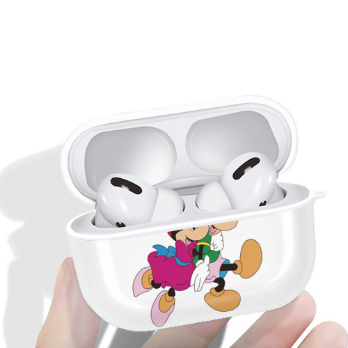 ミッキーマウス Mickey Mouse 【AirPods Pro用】ハードシェル保護ケース 耐衝撃・防指紋・カラビナ付き商品仕様