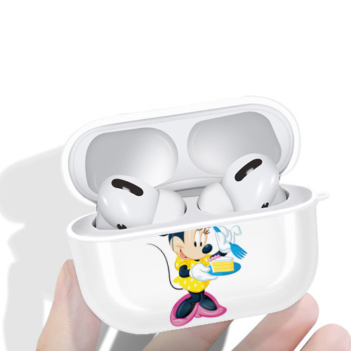 ミッキーマウス Mickey Mouse 【AirPods Pro用】ハードシェル保護ケース 耐衝撃・防指紋・カラビナ付き商品仕様