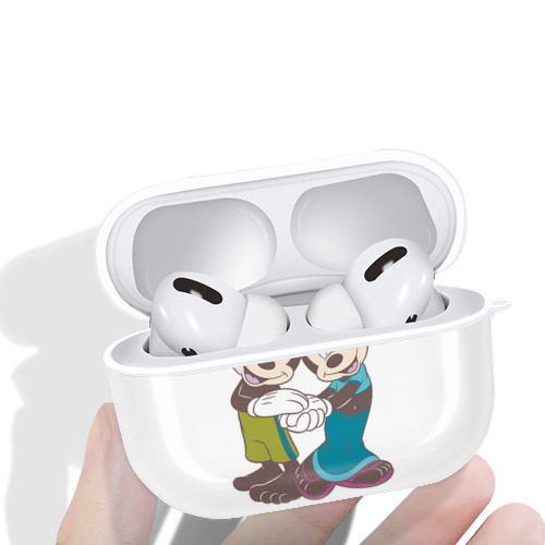 ミッキーマウス Mickey Mouse 【AirPods Pro用】ハードシェル保護ケース 耐衝撃・防指紋・カラビナ付き商品仕様