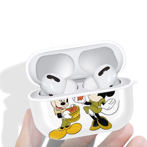 ミッキーマウス Mickey Mouse 【AirPods Pro用】ハードシェル保護ケース 耐衝撃・防指紋・カラビナ付き商品仕様