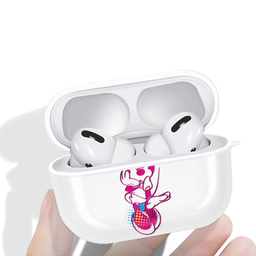 ミッキーマウス Mickey Mouse 【AirPods Pro用】ハードシェル保護ケース 耐衝撃・防指紋・カラビナ付き商品仕様