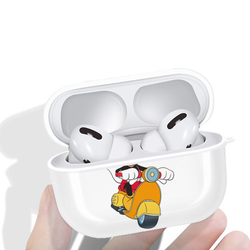 ミッキーマウス Mickey Mouse 【AirPods Pro用】ハードシェル保護ケース 耐衝撃・防指紋・カラビナ付き商品仕様