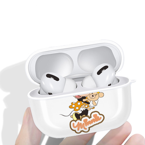 ミッキーマウス Mickey Mouse 【AirPods Pro用】ハードシェル保護ケース 耐衝撃・防指紋・カラビナ付き商品仕様