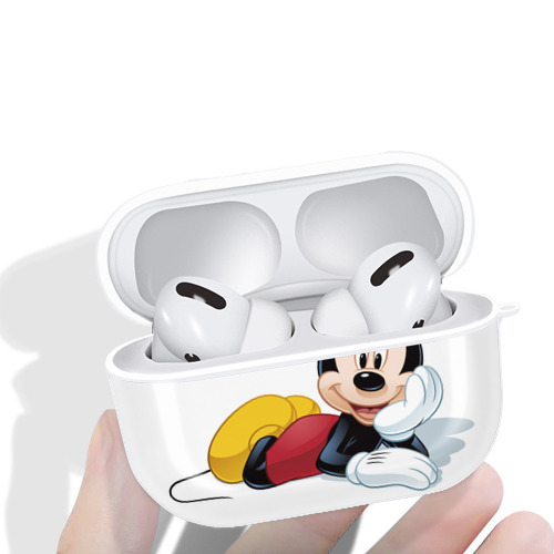 ミッキーマウス Mickey Mouse 【AirPods Pro用】ハードシェル保護ケース 耐衝撃・防指紋・カラビナ付き商品仕様