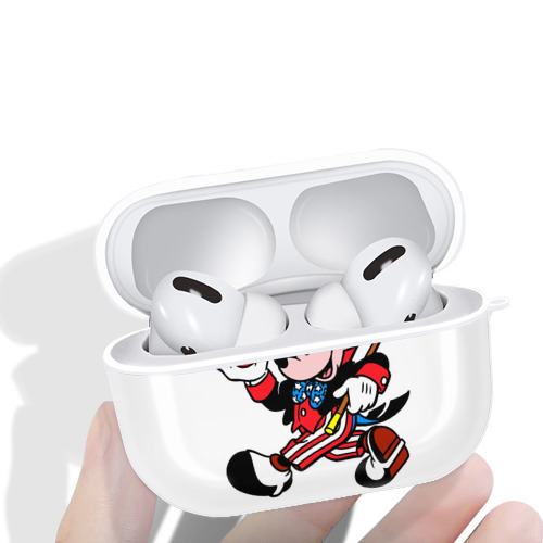 ミッキーマウス Mickey Mouse 【AirPods Pro用】ハードシェル保護ケース 耐衝撃・防指紋・カラビナ付き商品仕様