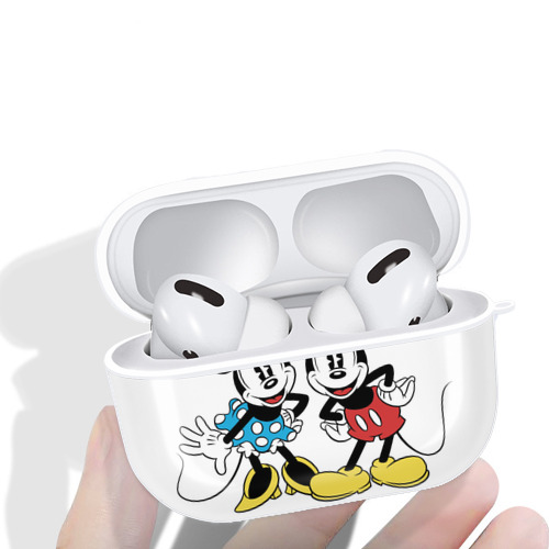 ミッキーマウス Mickey Mouse 【AirPods Pro用】ハードシェル保護ケース 耐衝撃・防指紋・カラビナ付き商品仕様