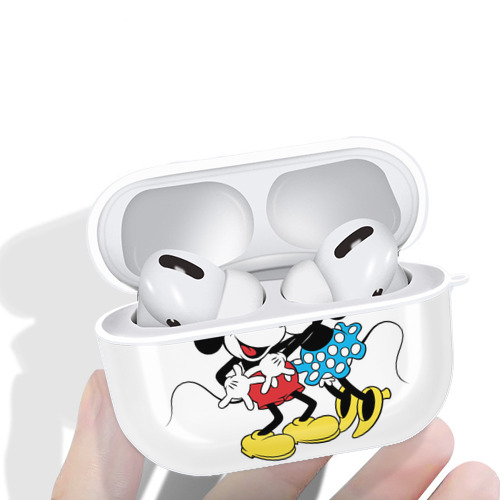 ミッキーマウス Mickey Mouse 【AirPods Pro用】ハードシェル保護ケース 耐衝撃・防指紋・カラビナ付き商品仕様