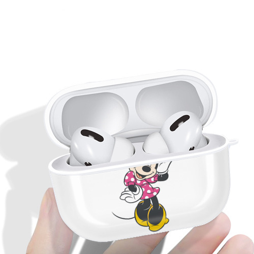 ミッキーマウス Mickey Mouse 【AirPods Pro用】ハードシェル保護ケース 耐衝撃・防指紋・カラビナ付き商品仕様