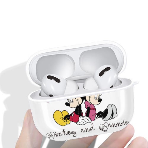 ミッキーマウス Mickey Mouse 【AirPods Pro用】ハードシェル保護ケース 耐衝撃・防指紋・カラビナ付き商品仕様