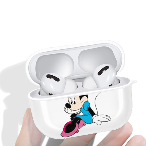 ミッキーマウス Mickey Mouse 【AirPods Pro用】ハードシェル保護ケース 耐衝撃・防指紋・カラビナ付き商品仕様