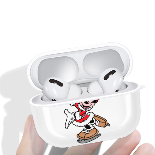 ミッキーマウス Mickey Mouse 【AirPods Pro用】ハードシェル保護ケース 耐衝撃・防指紋・カラビナ付き商品仕様