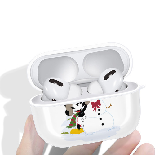 ミッキーマウス Mickey Mouse 【AirPods Pro用】ハードシェル保護ケース 耐衝撃・防指紋・カラビナ付き商品仕様