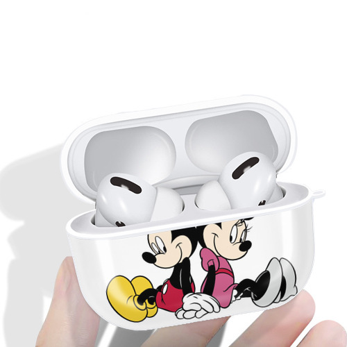 ミッキーマウス Mickey Mouse 【AirPods Pro用】ハードシェル保護ケース 耐衝撃・防指紋・カラビナ付き商品仕様