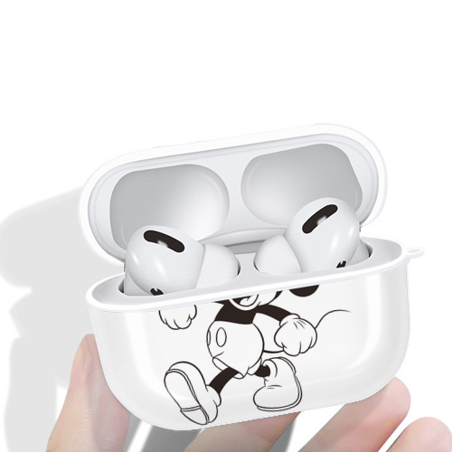 ミッキーマウス Mickey Mouse 【AirPods Pro用】ハードシェル保護ケース 耐衝撃・防指紋・カラビナ付き商品仕様