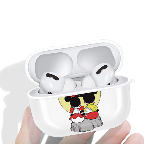 ミッキーマウス Mickey Mouse 【AirPods Pro用】ハードシェル保護ケース 耐衝撃・防指紋・カラビナ付き商品仕様