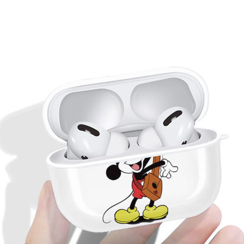 ミッキーマウス Mickey Mouse 【AirPods Pro用】ハードシェル保護ケース 耐衝撃・防指紋・カラビナ付き商品仕様