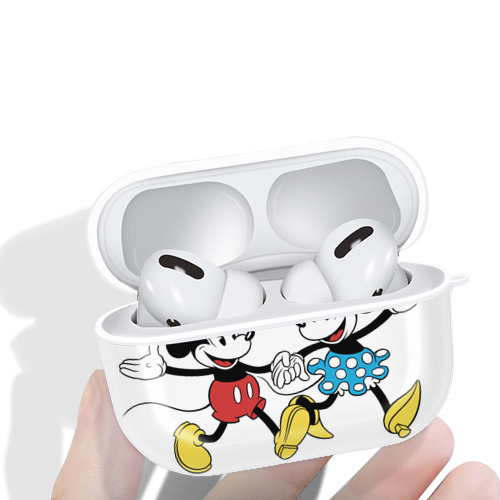 ミッキーマウス Mickey Mouse 【AirPods Pro用】ハードシェル保護ケース 耐衝撃・防指紋・カラビナ付き商品仕様
