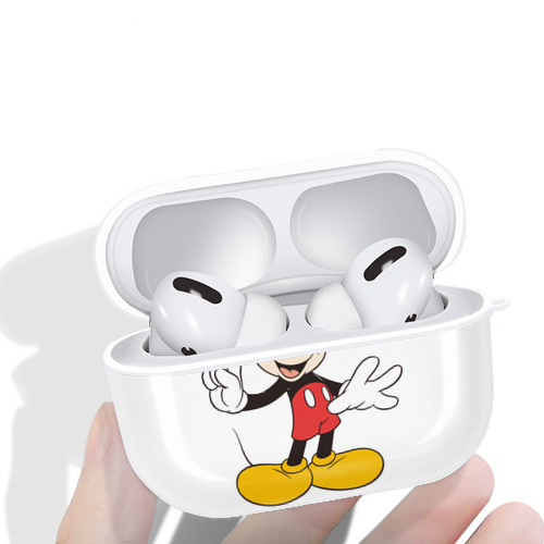 ミッキーマウス Mickey Mouse 【AirPods Pro用】ハードシェル保護ケース 耐衝撃・防指紋・カラビナ付き商品仕様