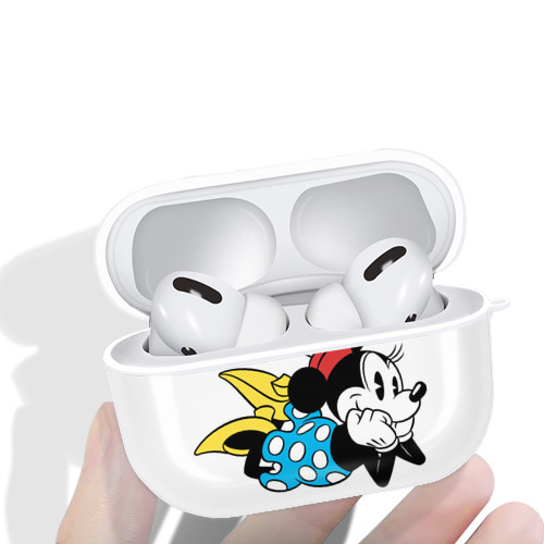 ミッキーマウス Mickey Mouse 【AirPods Pro用】ハードシェル保護ケース 耐衝撃・防指紋・カラビナ付き商品仕様