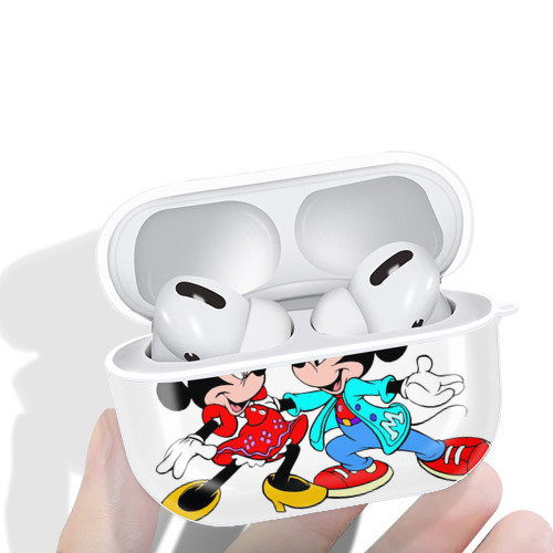 ミッキーマウス Mickey Mouse 【AirPods Pro用】ハードシェル保護ケース 耐衝撃・防指紋・カラビナ付き商品仕様