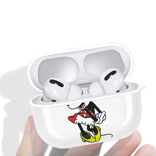 ミッキーマウス Mickey Mouse 【AirPods Pro用】ハードシェル保護ケース 耐衝撃・防指紋・カラビナ付き商品仕様